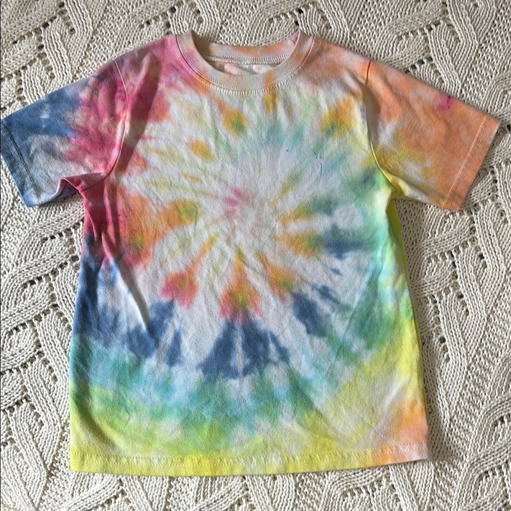 Colorful Tie-Dye Kids Shirt